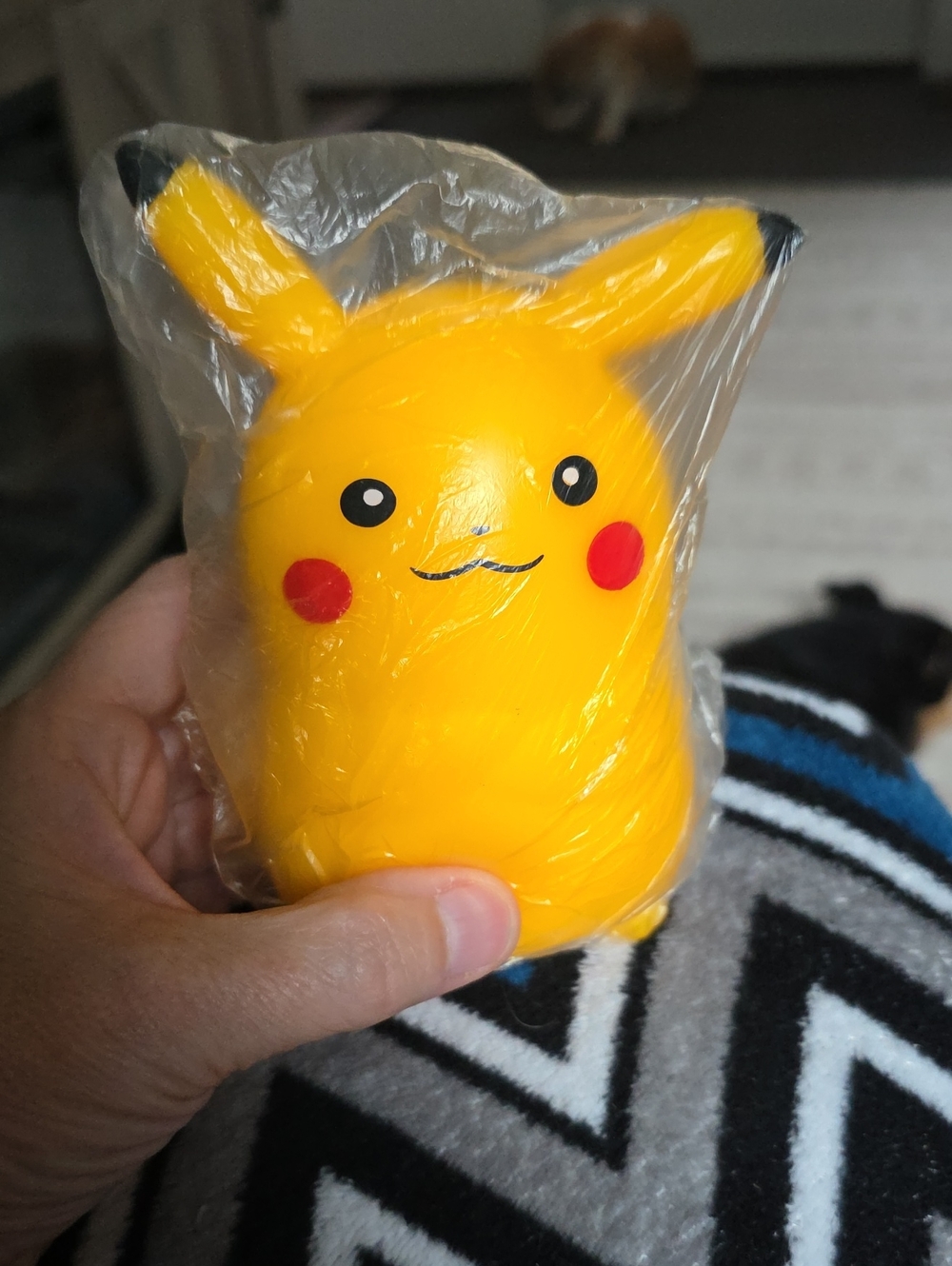 Yellow Pikachu-Inspired Squeeze Toy Plush - Kids Toys